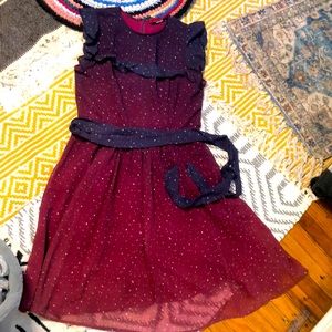 Gorgeous Ombré Outer Space Dress by eShakti!